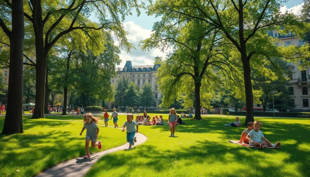 Schnitzeljagd Outdoor im Stadtpark Schnitzeljagd Outdoor im Stadtpark