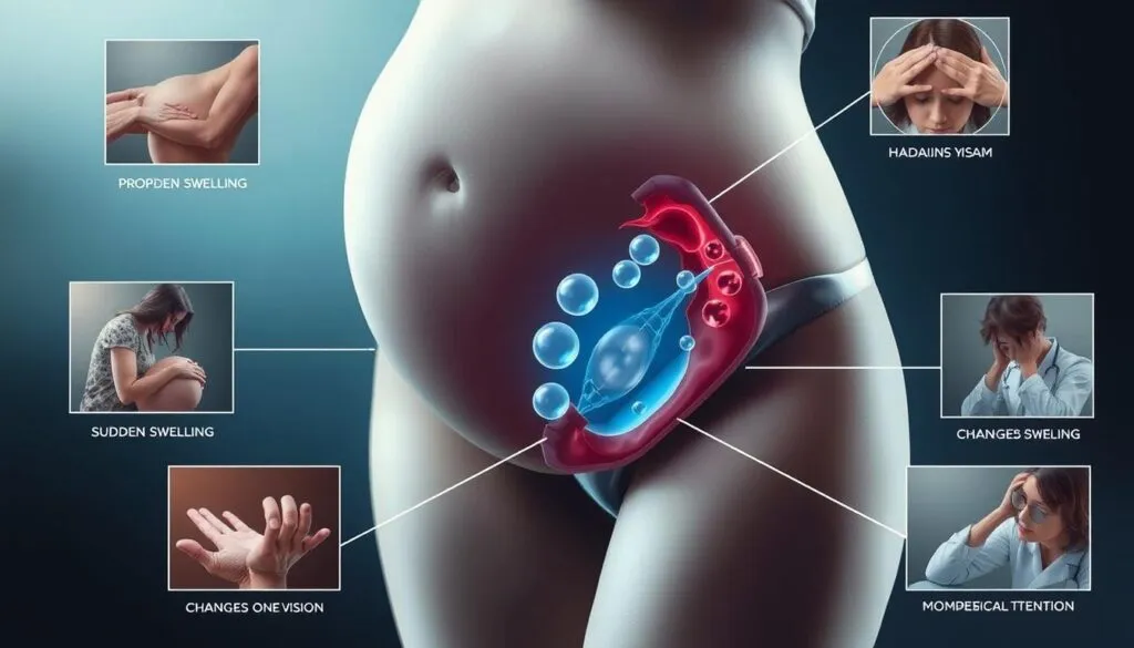 Schwangerschaftskomplikationen Warnsignale