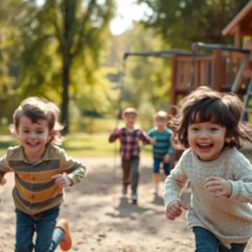 Spiele mit Kindern draußen