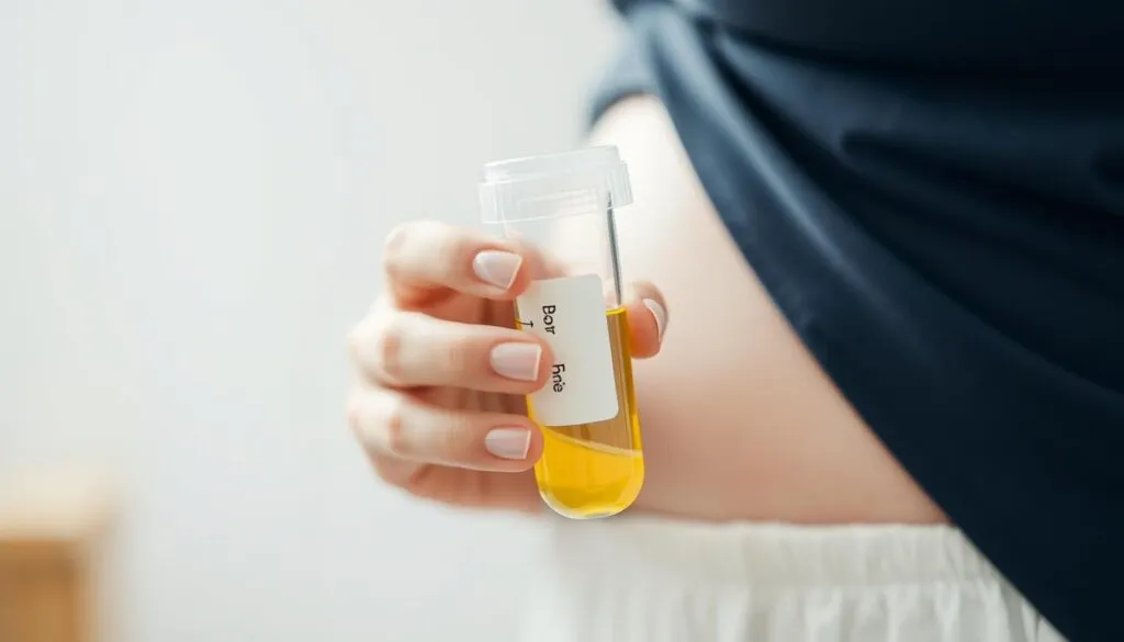 Urinanalyse während der Schwangerschaft
