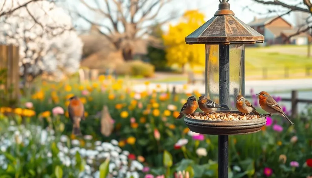 Vogelfütterung im Jahresverlauf Vogelfütterung im Jahresverlauf