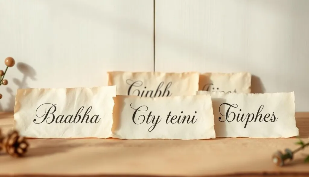 Namenswahl für Mädchen