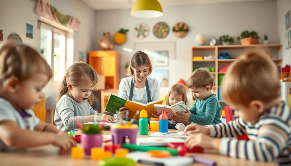 Tagesablauf in der Kita