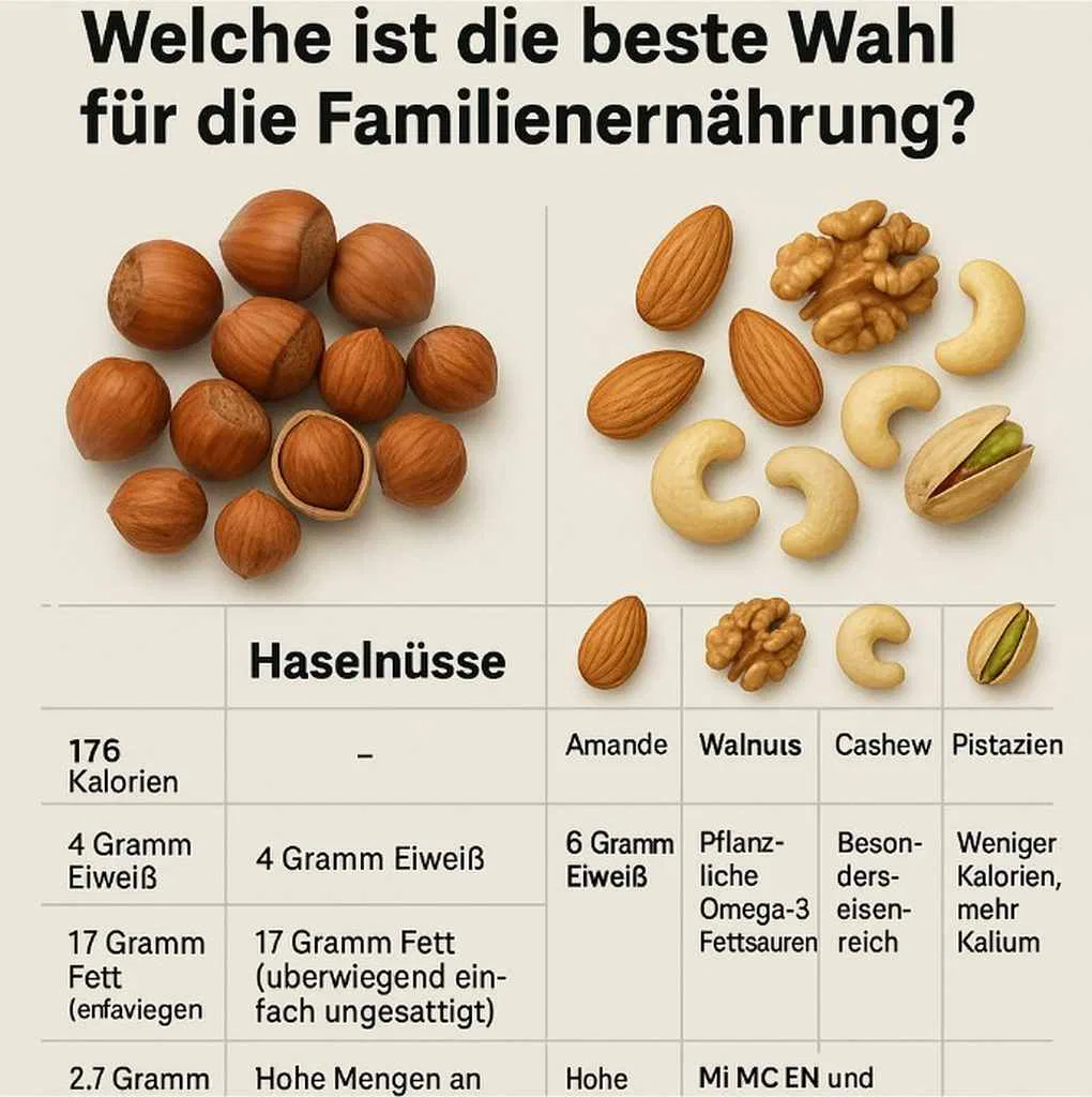 Welche Nuss ist die beste