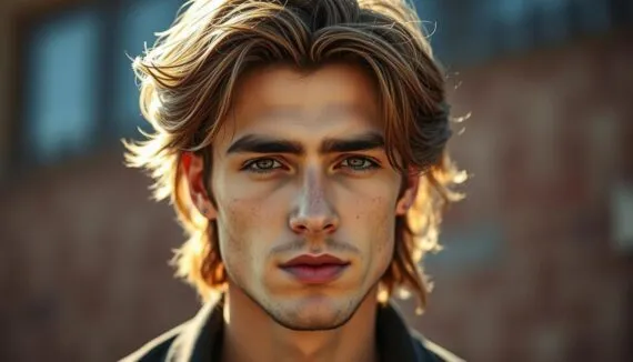 Coole Jungs Frisuren lange Haare