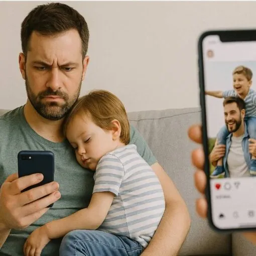 Druck auf Väter am Vatertag