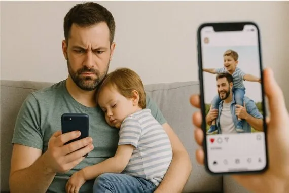 Druck auf Väter am Vatertag