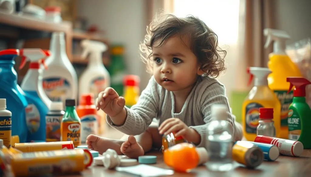 Kinder-Sicherheit bei Vergiftungserscheinungen