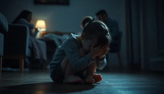 Trauma durch streitende Eltern