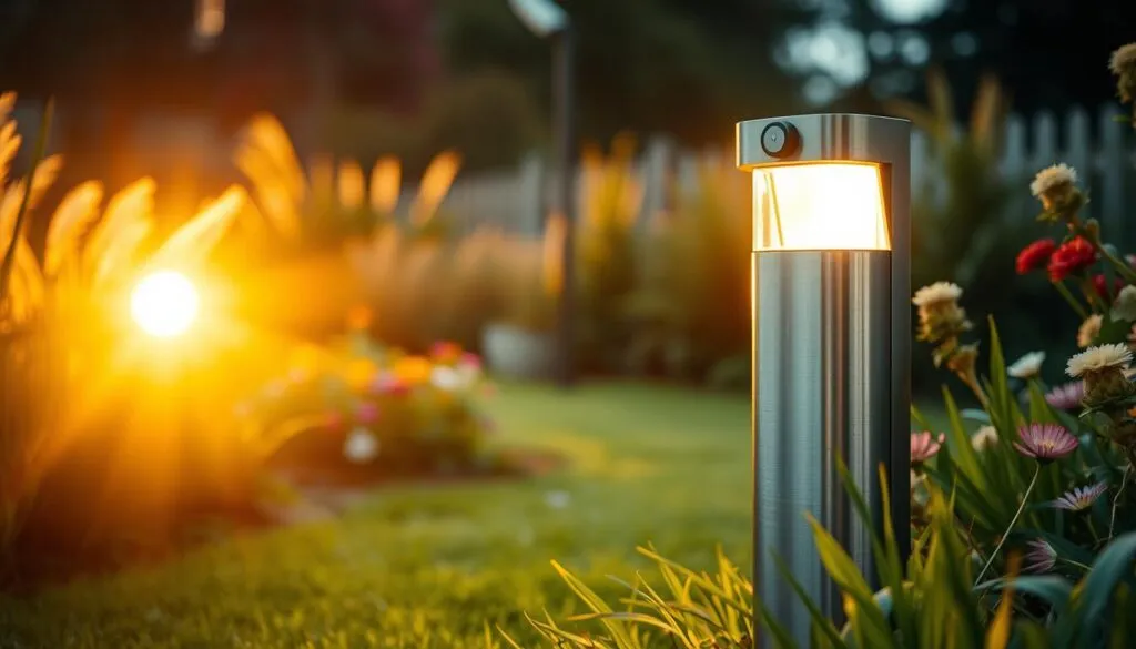 Wegeleuchte mit Bewegungsmelder