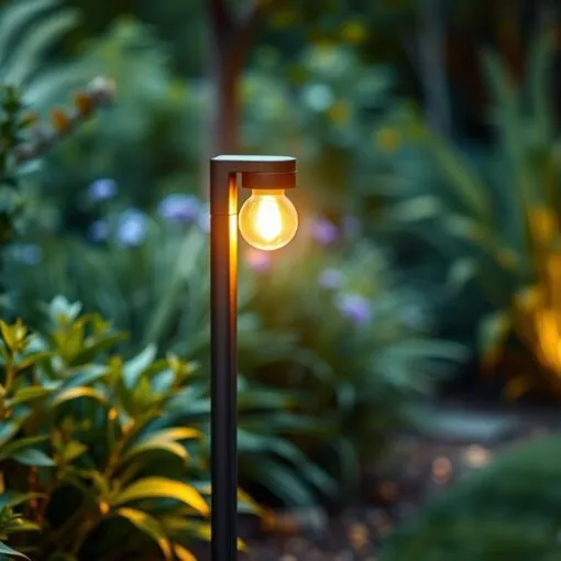 Wegeleuchte mit Bewegungsmelder