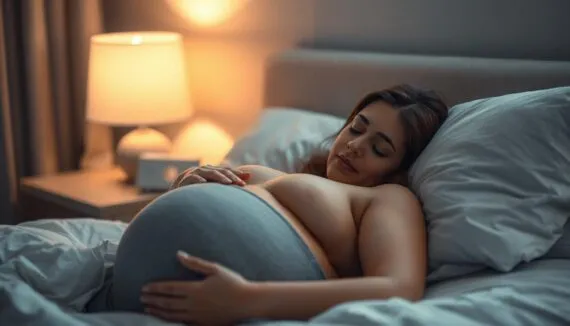 Wie schlafen bei Vorderwandplazenta