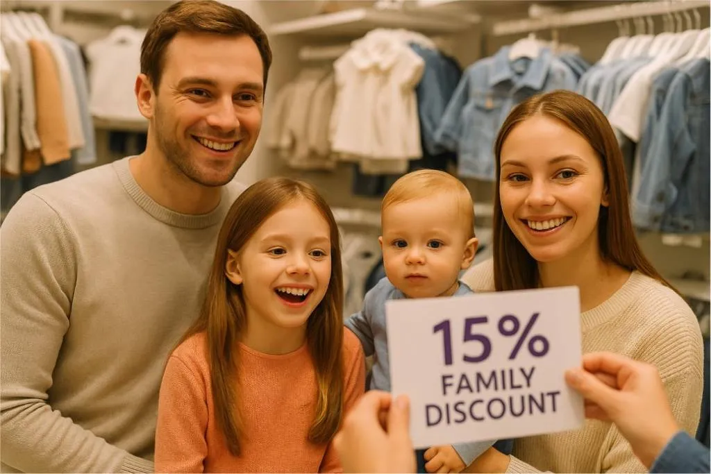 Familienrabatte nutzen