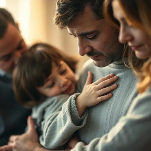 Wenn Trauer die Familie trifft