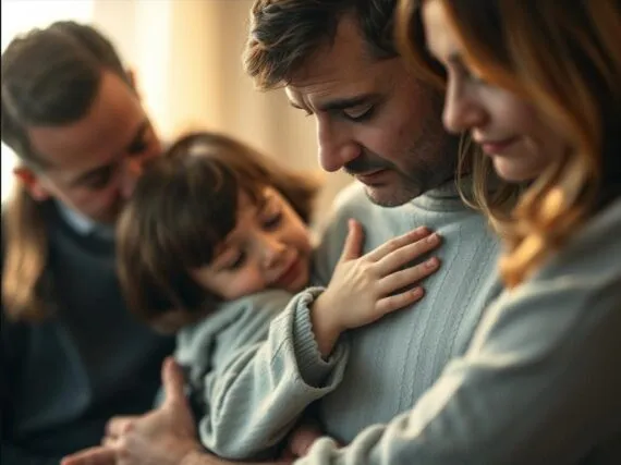 Wenn Trauer die Familie trifft