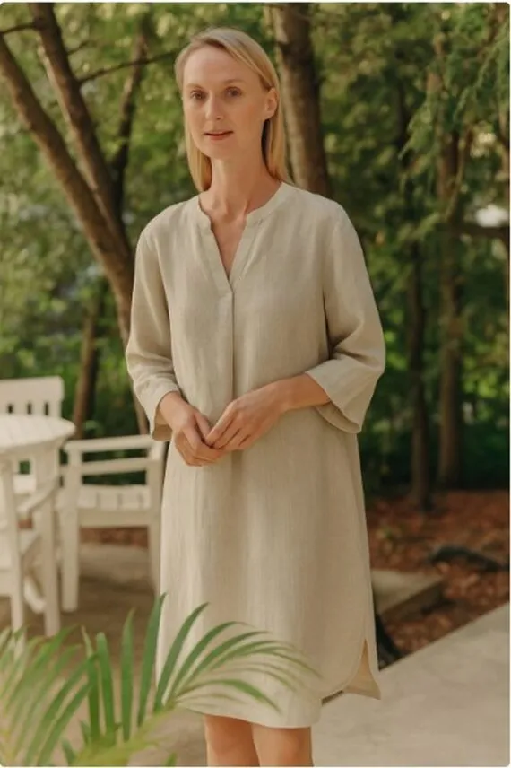 Leinenkleider für Damen