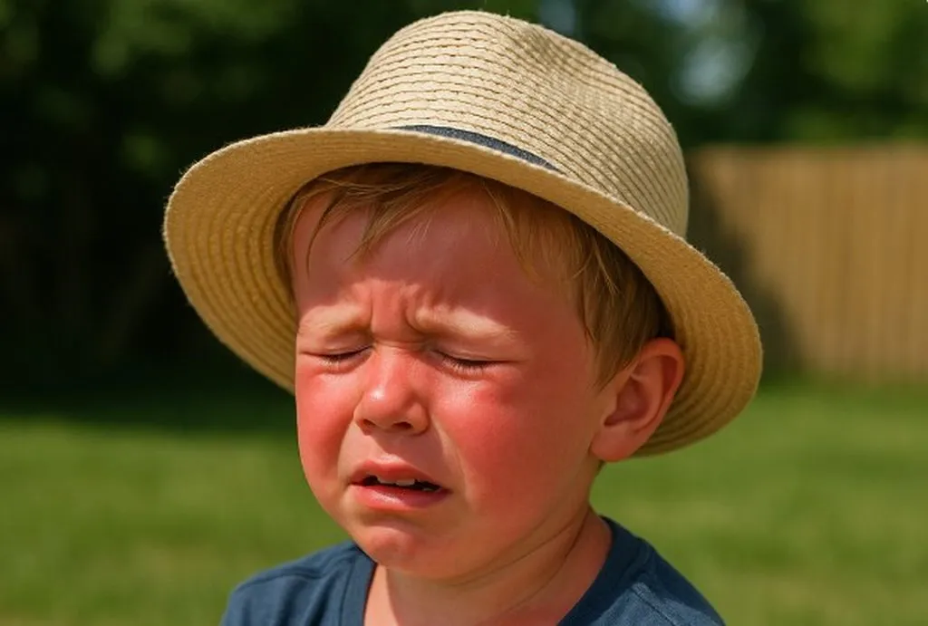 Sonnenbrand bei Kindern