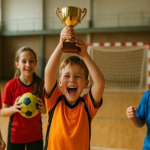 Handball Pokale für Kinder