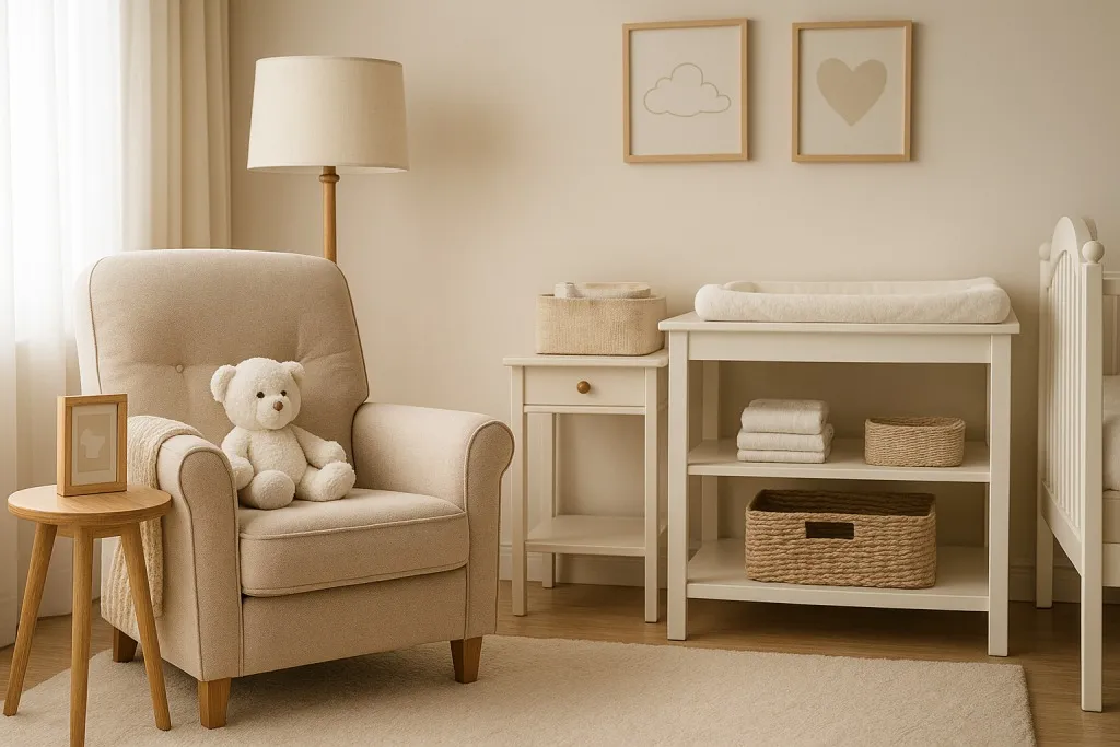 Sessel zum Stillen und Füttern