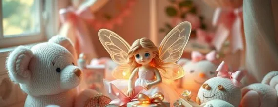 Überraschung für kleine Mädchen