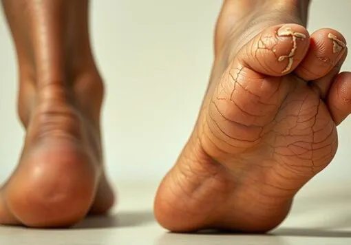 Belastung für die Fußhaut