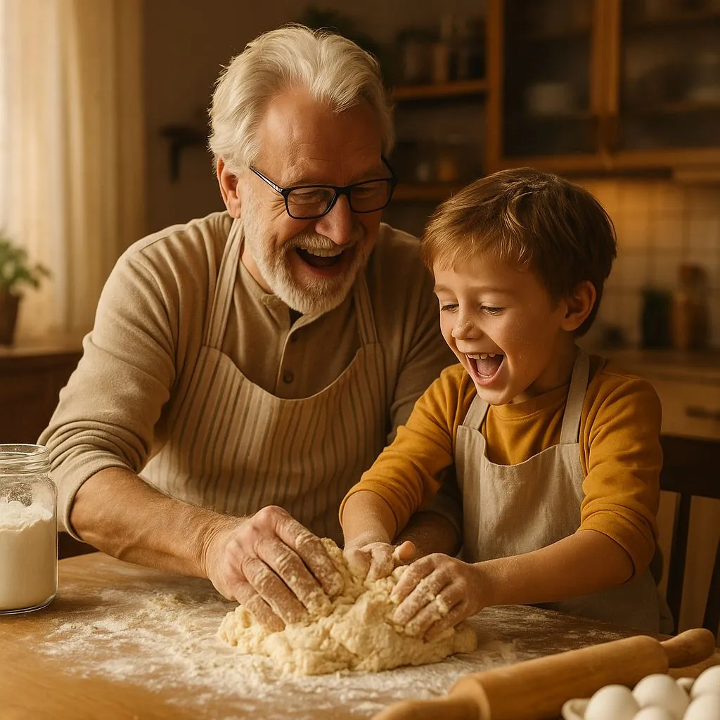 Backen mit Oma oder Opa