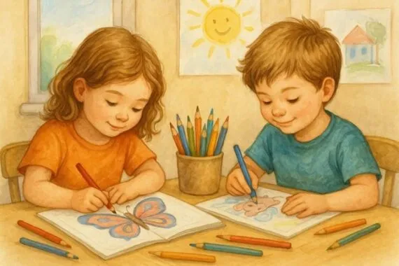 Kreative Auszeit für Kinder