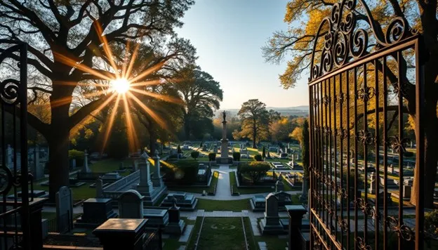 Wechsel vom Alten zum Neuen Südfriedhof