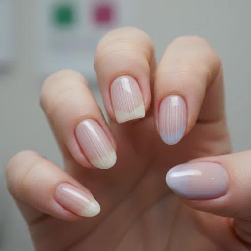 Längsrillen Fingernägel Leber