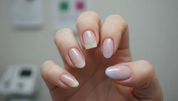 Längsrillen Fingernägel Leber