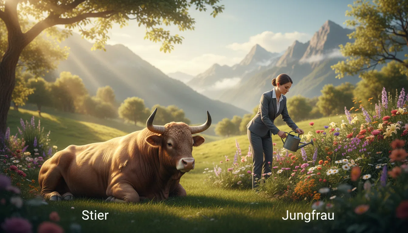 Passen Stier und Jungfrau zusammen