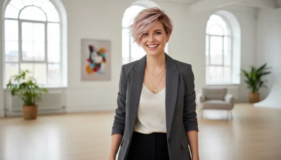 Pfiffige Kurzhaarfrisuren Frauen frech