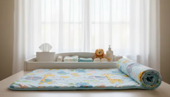 Waschbare Wickelunterlage