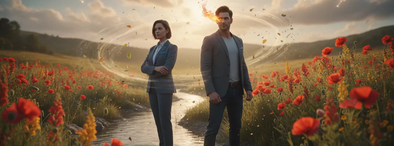 Widder und Wassermann