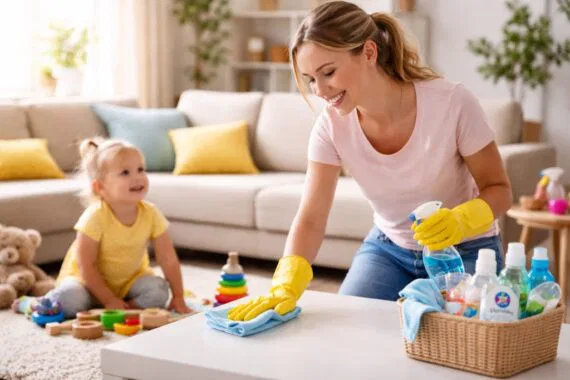 Reinigungsratgeber für Familien