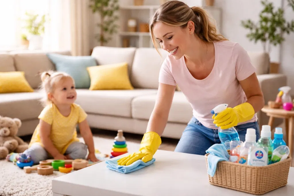 Reinigungsratgeber für Familien