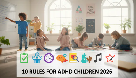 10 Regeln für ADHS-Kinder