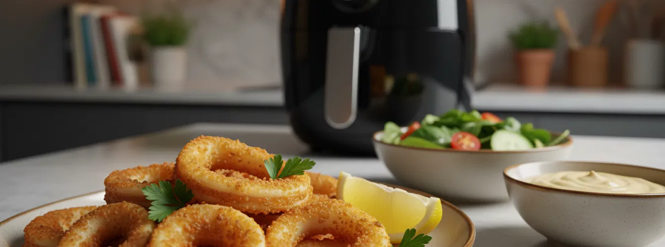 Calamari Heißluftfritteuse