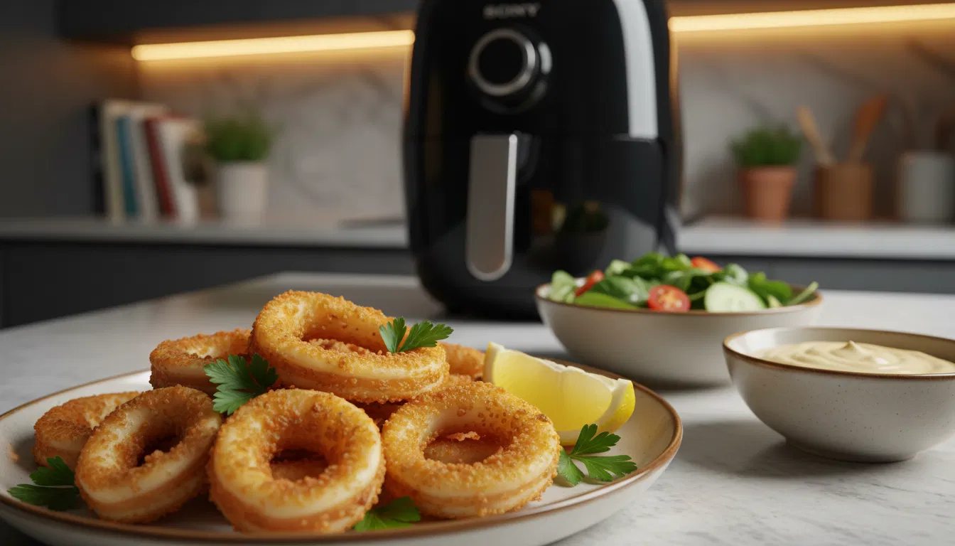 Calamari Heißluftfritteuse