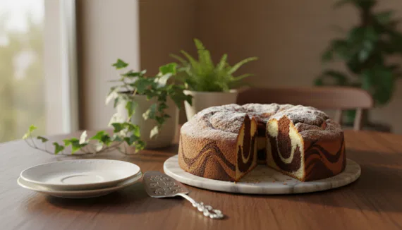 Lockerer Marmorkuchen