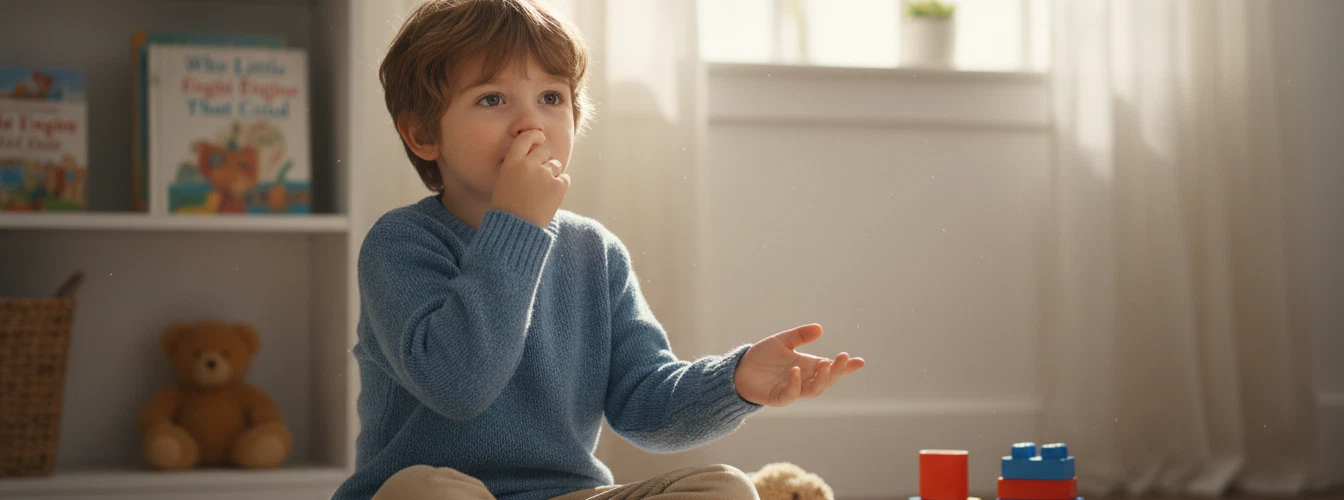 Nase hochziehen Tick abgewöhnen Kind