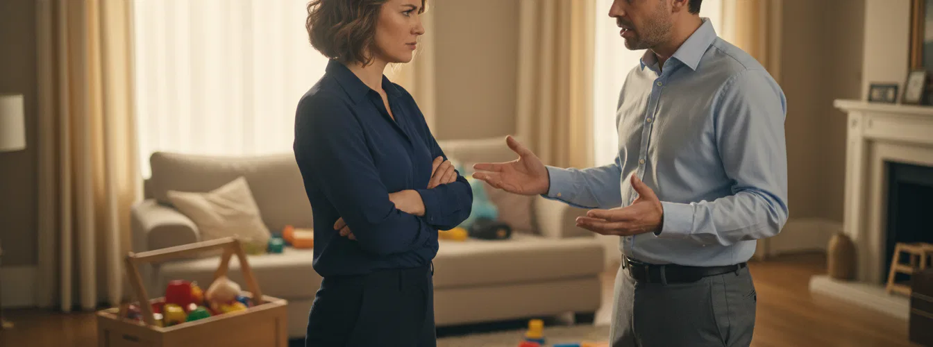 Nur noch Streit mit Mann wegen Kindern