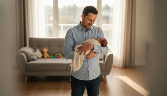 Warum verändern sich Männer nach der Geburt