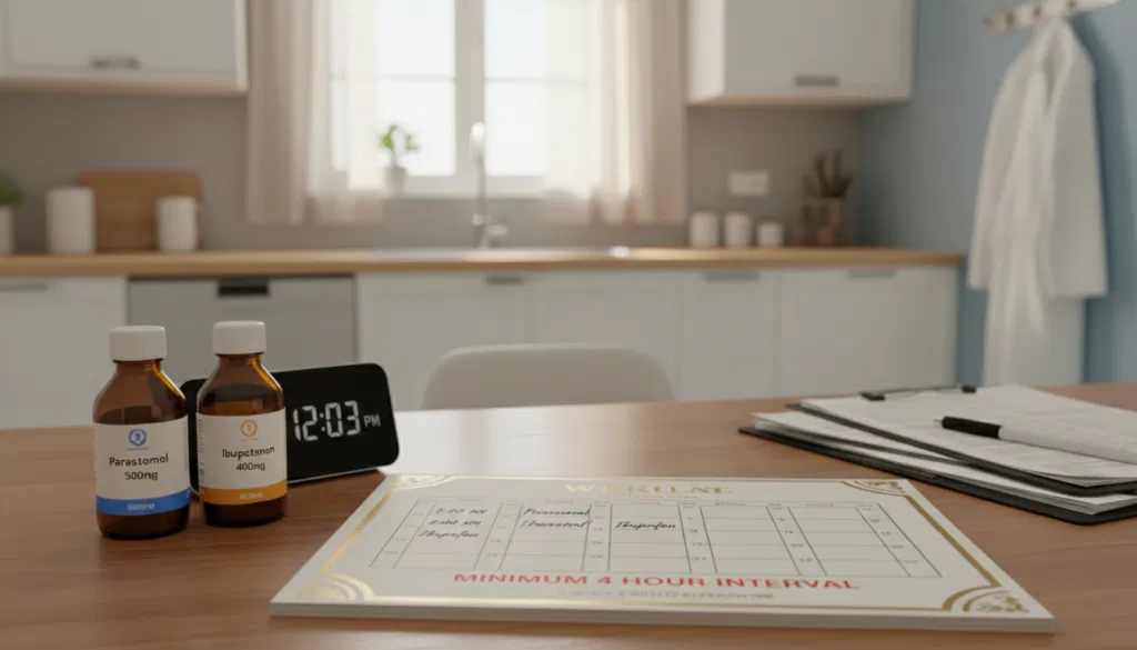 paracetamol ibuprofen wechselplan