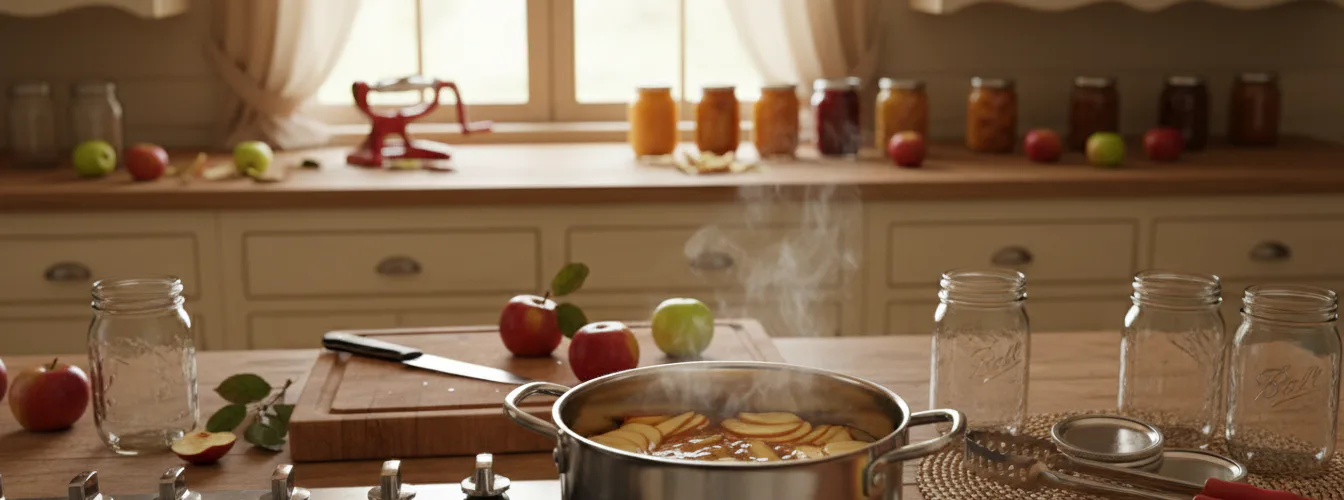 Äpfel einkochen
