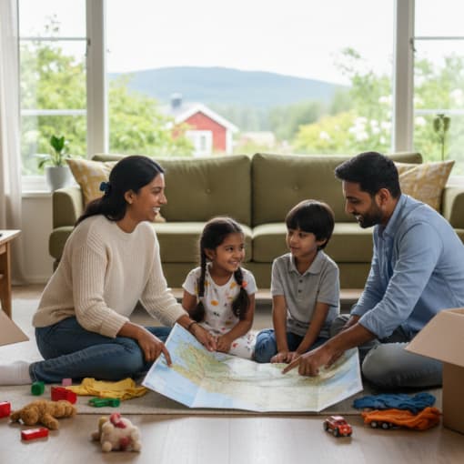 Auswandern nach Schweden mit Kindern