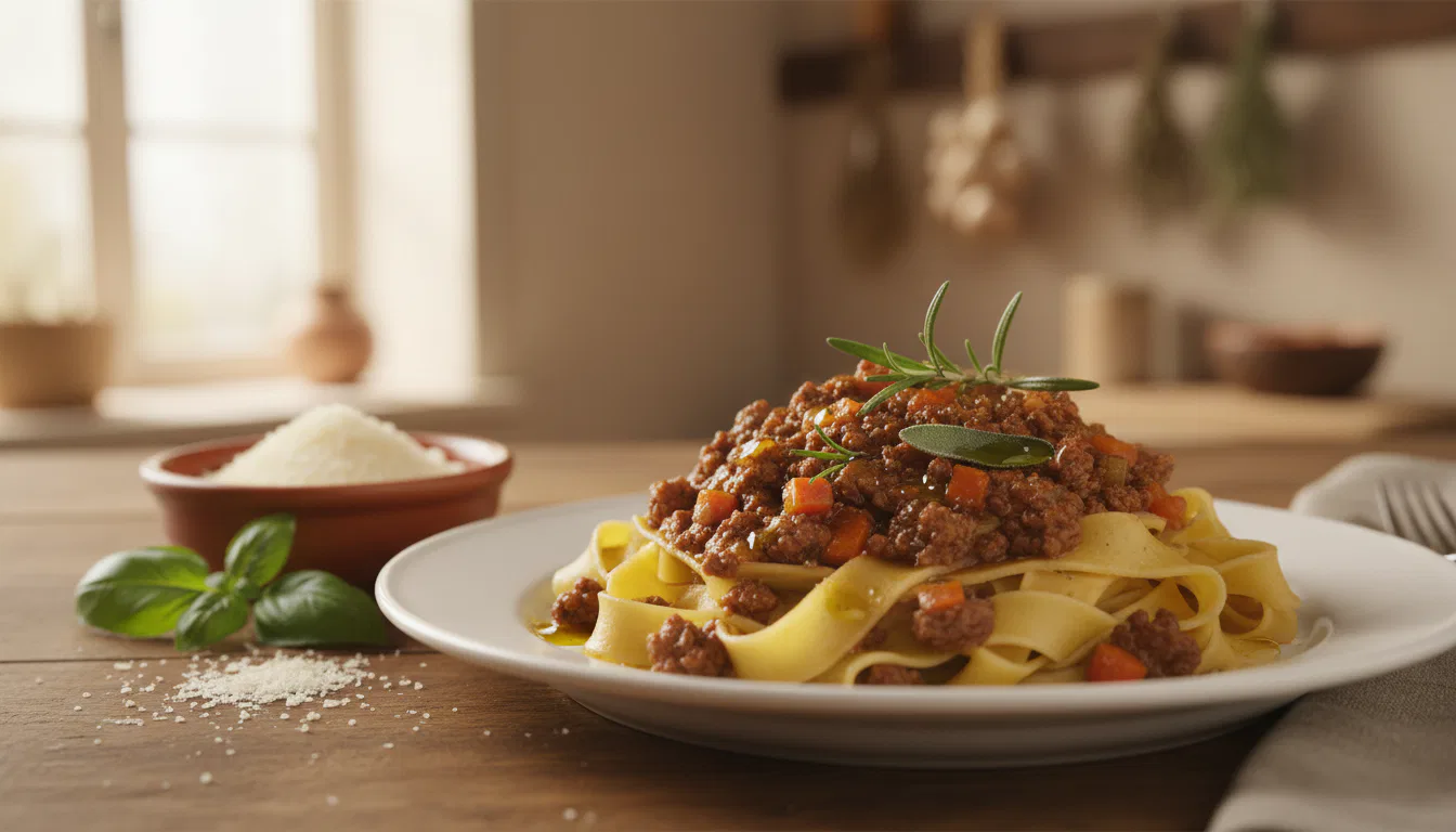 Bolognese ohne Tomaten