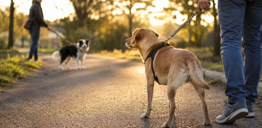 Leinenaggression beim Hund