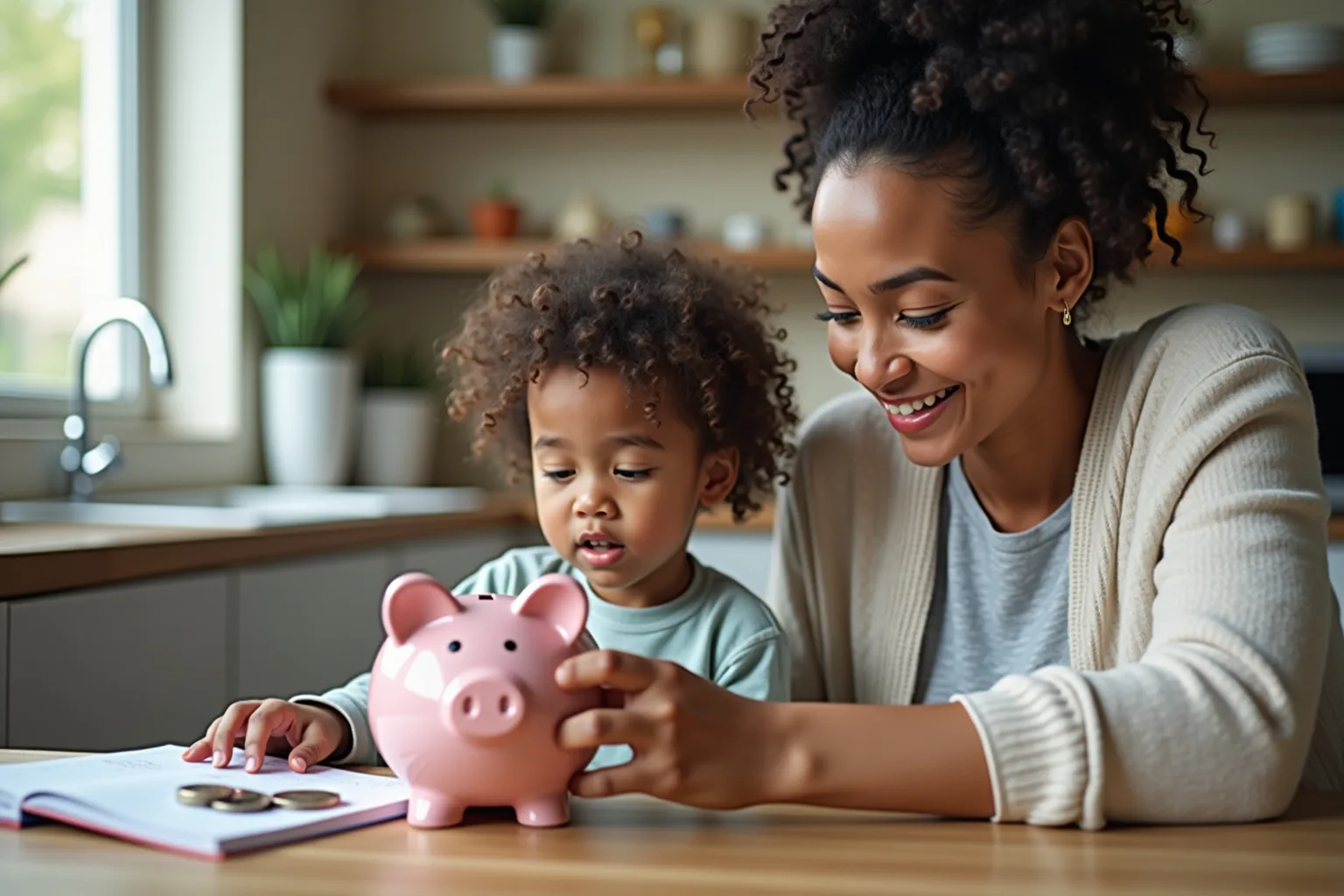 alleinerziehend geld sparen einfach-Titel