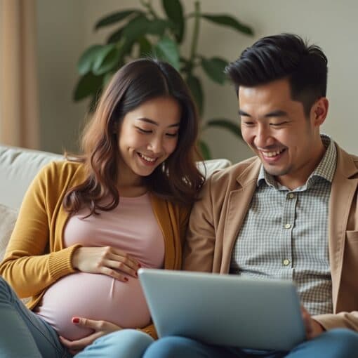 geburtsvorbereitung kurs online familie-Titel